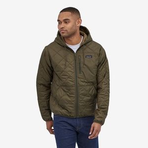 COPY - Patagonia Men’s Diamond Quilted Bomber, Basin Green, size S